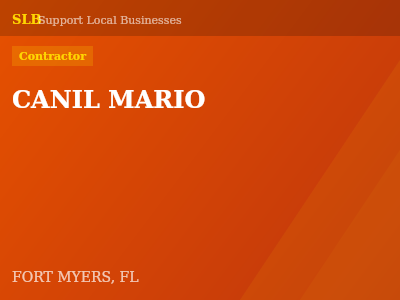 CANIL MARIO — Contractor in FORT MYERS, FL