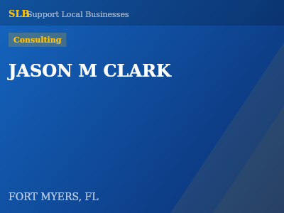 JASON M CLARK — Consulting in FORT MYERS, FL