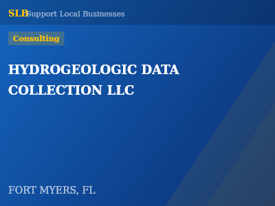 HYDROGEOLOGIC DATA COLLECTION LLC — Consulting in FORT MYERS, FL