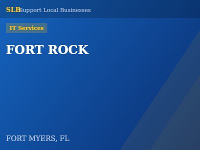 FORT ROCK — IT Services in FORT MYERS, FL