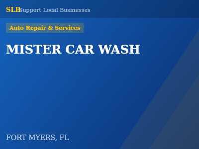 MISTER CAR WASH — Auto Repair & Services in FORT MYERS, FL