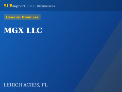 MGX LLC — General Business in LEHIGH ACRES, FL