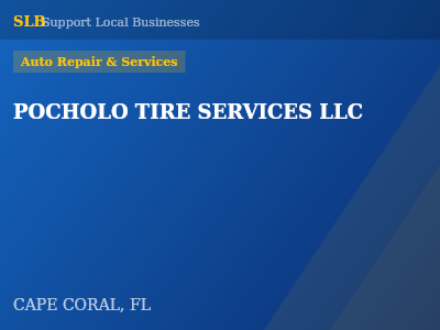 POCHOLO TIRE SERVICES LLC — Auto Repair & Services in CAPE CORAL, FL