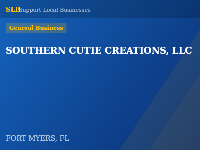 SOUTHERN CUTIE CREATIONS, LLC — General Business in FORT MYERS, FL