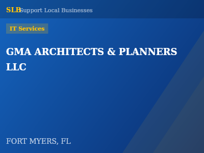GMA ARCHITECTS & PLANNERS LLC — IT Services in FORT MYERS, FL
