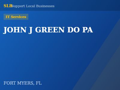 JOHN J GREEN DO PA — IT Services in FORT MYERS, FL