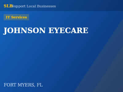 JOHNSON EYECARE — IT Services in FORT MYERS, FL