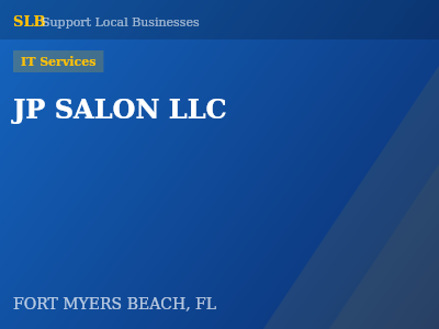 JP SALON LLC — IT Services in FORT MYERS BEACH, FL