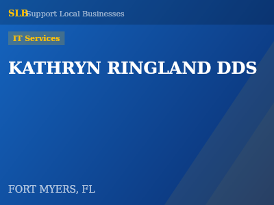 KATHRYN RINGLAND DDS — IT Services in FORT MYERS, FL