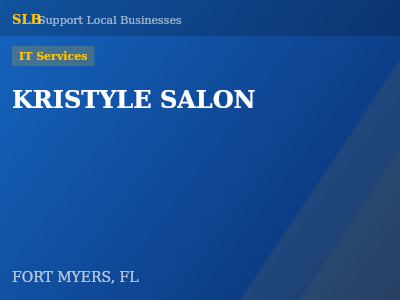 KRISTYLE SALON — IT Services in FORT MYERS, FL