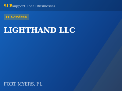 LIGHTHAND LLC — IT Services in FORT MYERS, FL
