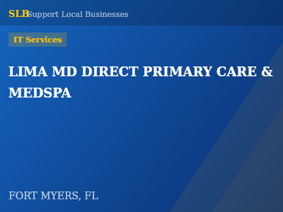 LIMA MD DIRECT PRIMARY CARE & MEDSPA — IT Services in FORT MYERS, FL