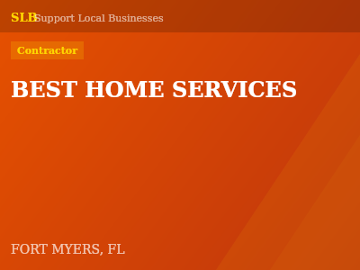 BEST HOME SERVICES — Contractor in FORT MYERS, FL