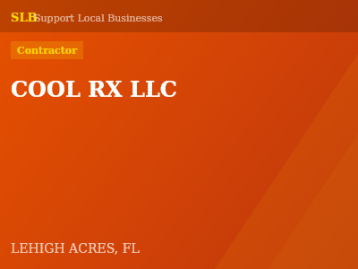COOL RX LLC — Contractor in LEHIGH ACRES, FL