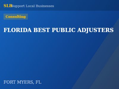 FLORIDA BEST PUBLIC ADJUSTERS — Consulting in FORT MYERS, FL