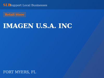 IMAGEN U.S.A. INC — Retail Store in FORT MYERS, FL