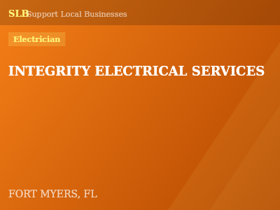 INTEGRITY ELECTRICAL SERVICES — Electrician in FORT MYERS, FL