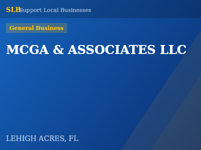 MCGA & ASSOCIATES LLC — General Business in LEHIGH ACRES, FL