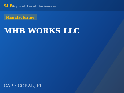 MHB WORKS LLC — Manufacturing in CAPE CORAL, FL