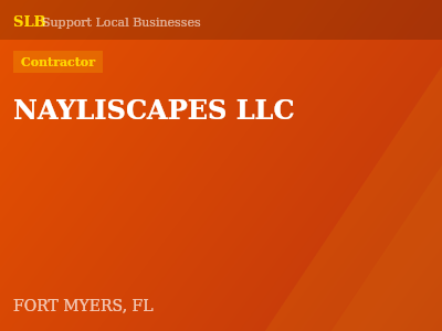 NAYLISCAPES LLC — Contractor in FORT MYERS, FL