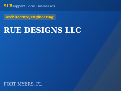 RUE DESIGNS LLC — Architecture/Engineering in FORT MYERS, FL