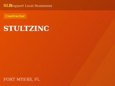 STULTZINC — Contractor in FORT MYERS, FL