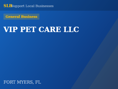 VIP PET CARE LLC — General Business in FORT MYERS, FL