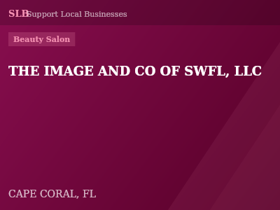 THE IMAGE AND CO OF SWFL, LLC — Beauty Salon in CAPE CORAL, FL