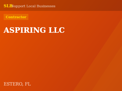 ASPIRING LLC — Contractor in ESTERO, FL