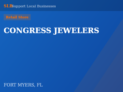 CONGRESS JEWELERS — Retail Store in FORT MYERS, FL