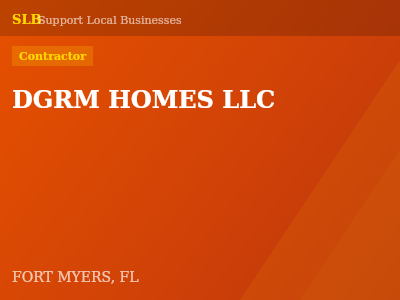 DGRM HOMES LLC — Contractor in FORT MYERS, FL