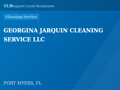 GEORGINA JARQUIN CLEANING SERVICE LLC — Cleaning Service in FORT MYERS, FL