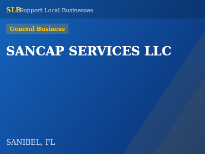 SANCAP SERVICES LLC — General Business in SANIBEL, FL