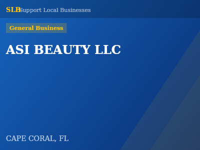ASI BEAUTY LLC — General Business in CAPE CORAL, FL