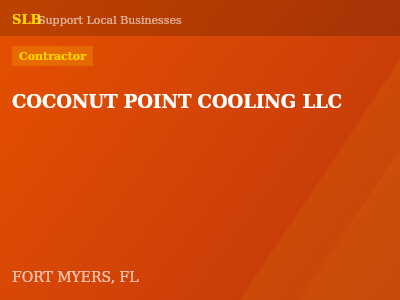 COCONUT POINT COOLING LLC — Contractor in FORT MYERS, FL