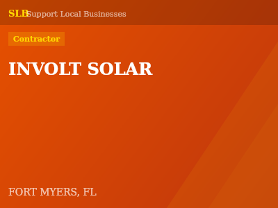 INVOLT SOLAR — Contractor in FORT MYERS, FL