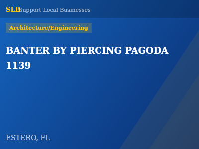 BANTER BY PIERCING PAGODA 1139 — Architecture/Engineering in ESTERO, FL