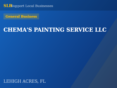CHEMA'S PAINTING SERVICE LLC — General Business in LEHIGH ACRES, FL