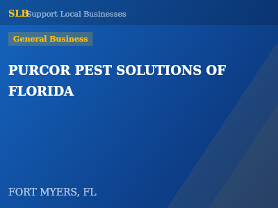PURCOR PEST SOLUTIONS OF FLORIDA — General Business in FORT MYERS, FL