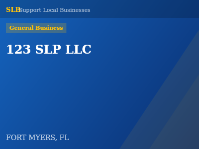 123 SLP LLC — General Business in FORT MYERS, FL
