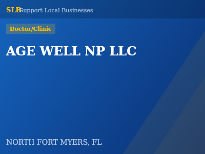 AGE WELL NP LLC — Doctor/Clinic in NORTH FORT MYERS, FL