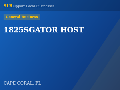1825SGATOR HOST — General Business in CAPE CORAL, FL