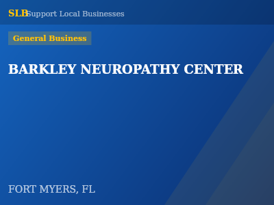 BARKLEY NEUROPATHY CENTER — General Business in FORT MYERS, FL