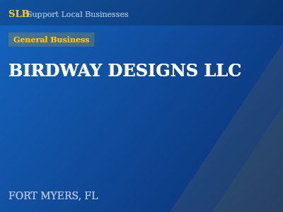 BIRDWAY DESIGNS LLC — General Business in FORT MYERS, FL