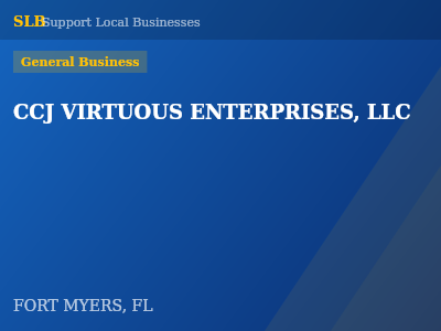 CCJ VIRTUOUS ENTERPRISES, LLC — General Business in FORT MYERS, FL