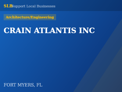 CRAIN ATLANTIS INC — Architecture/Engineering in FORT MYERS, FL