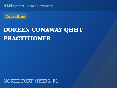 DOREEN CONAWAY QHHT PRACTITIONER — Consulting in NORTH FORT MYERS, FL