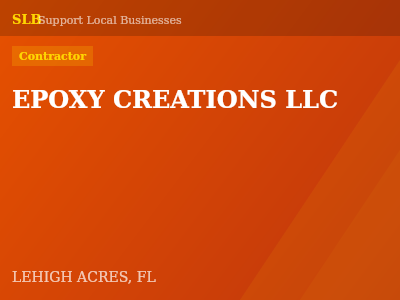 EPOXY CREATIONS LLC — Contractor in LEHIGH ACRES, FL