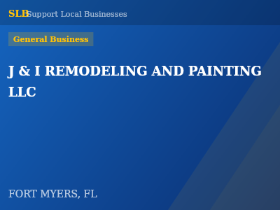 J & I REMODELING AND PAINTING LLC — General Business in FORT MYERS, FL