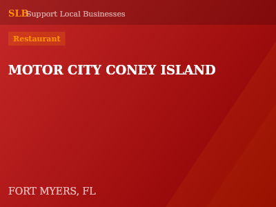 MOTOR CITY CONEY ISLAND — Restaurant in FORT MYERS, FL